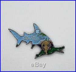 Navy Chief CPO Challenge Coin HAWAII Antique Silver SHARK no nypd msg RARE