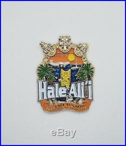 Navy Chief CPO Challenge Coin HAWAII Hale Ali'i GOLD non nypd msg REAL SAND
