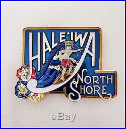 Navy Chief CPO Challenge Coin HAWAII Hale'Iwa SIGN non nypd msg REAL SAND