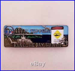 Navy Chief CPO Challenge Coin HAWAII SIGN Kaneohe Bay non nypd msg LIMITED