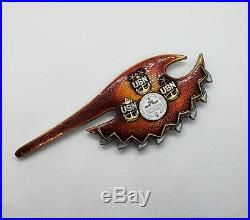 Navy Chief CPO Challenge Coin HAWAII warrior AXE no nypd msg VERY LIMITED