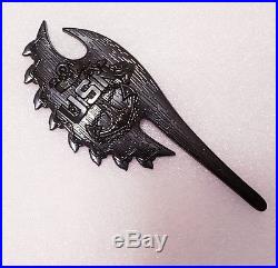 Navy Chief CPO Challenge Coin Hawaii AXE! Only 50 Made non nypd msg