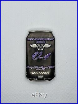 Navy Chief CPO Challenge Coin IKE Drink Can non nypd msg VERY LIMITED