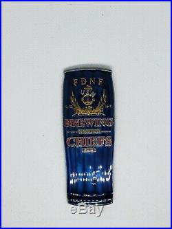 Navy Chief CPO Challenge Coin JAPAN Drink BLUE non nypd msg ONLY 100 MadeRARE