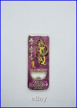 Navy Chief CPO Challenge Coin JAPAN GEORGIA Drink Can non nypd msg RARE PURPLE