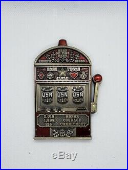 Navy Chief CPO Challenge Coin JAPAN VEGAS Slot machine no nypd msgVERY LIMITED