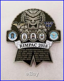 Navy Chief CPO Challenge Coin PABST blue ribbon RIMPAC 2018non nypd msg LIMITED