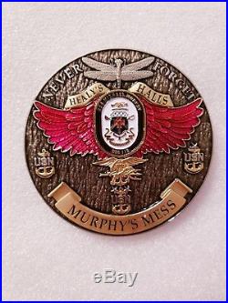 Navy Chief CPO Challenge Coin SHINY DDG USS Michael Murphy no nypd msg SEAL