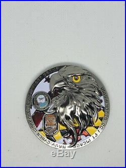 Navy Chief CPO Challenge coin WASH DC EAGLE msg nypd THICK & DETAILED PEWTER