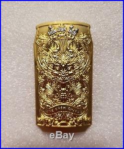 Navy Chief CPO challenge coin CHU HI Can JAPAN non nypd msg ETREMELY RARE GOLD