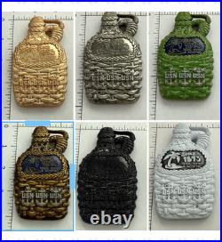 Navy Chief CPO challenge coin Rice Wine Jug set of 6