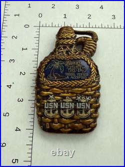 Navy Chief CPO challenge coin Rice Wine Jug set of 6