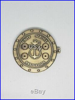 Navy Chief Challenge Coin BUTTON KEEPSAKE non nypd msg HOLDS CPO ANCHORS RARE