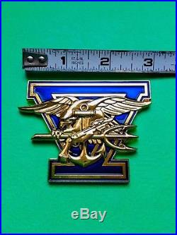 Navy Chief Coin. Navy SEALs Team coins. Genuine