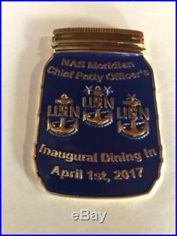 Navy Chief GROG COIN NAS Meridian Dining IN