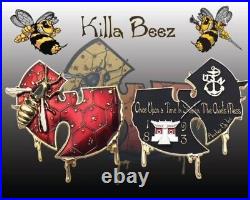 Navy Chief Killer Beez CPO Challenge Coin Set (6pcs Total)