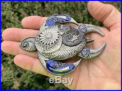 Navy Chief Mess Pearl City Peninsula Hawaii Turtle Spartan CPO Challenge Coin