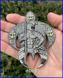 Navy Chief Mess Pearl City Peninsula Hawaii Turtle Spartan CPO Challenge Coin