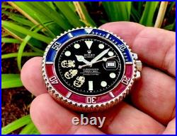 Navy Chief Seals Dive SUBMARINER Pepsi SUB Watch GMT Challenge Coin NSW CPO CIA