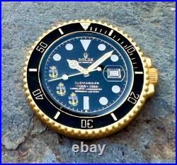 Navy Chief Seals Dive SUBMARINER Watch Challenge Coin NSW CPO DEVGRU CIA FBI USN