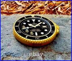 Navy Chief Seals Dive SUBMARINER Watch Challenge Coin NSW CPO DEVGRU CIA FBI USN