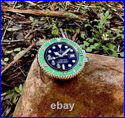 Navy Chief Seals Dive SUBMARINER Watch Kermit Starbucks Hulk Challenge Coin CPO