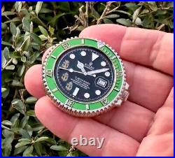 Navy Chief Seals Dive SUBMARINER Watch Kermit Starbucks Hulk Challenge Coin CPO