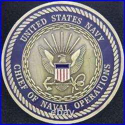 Navy Chief of Naval Operations CNO Admiral Mike Mullen 3 Inch Challenge Coin