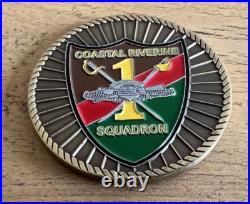 Navy Commanding Officer Coastal Riverine Squadron One Challenge Coin