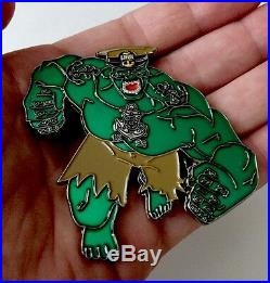 Navy Cpo Chief Hulk Mess Challenge Coin Superhero Marvel Avengers Comics No Nypd