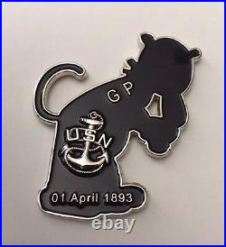 Navy Cpo Chief Mess Challenge Coin Eugene The Jeep Popeye Sailor Cartoon Police