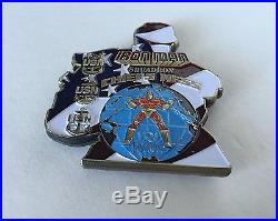 Navy Cpo Usn Squadron Chief Mess Challenge Coin Iron Man Avengers Marvel Police