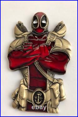 Navy Deadpool CPO Coin Challenge Coin Military Numbered #217 R3
