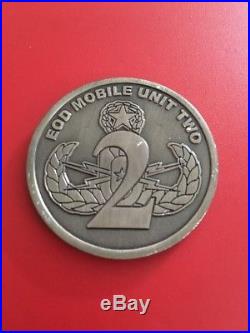 Navy EOD Mobile Unit Two Challenge Coin