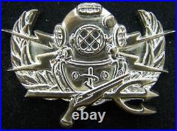 Navy Experimental Diving Unit SEAL Challenge Coin