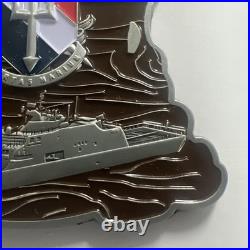 Navy FCPOA SUW DIV 21 Challenge Coin. Approximately 3 Tall