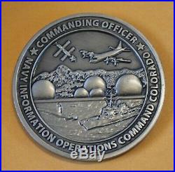 Navy Information Command Colorado NSA NRO Navy Commanding Officer Challenge Coin