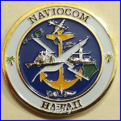 Navy Information Operations Command NIOC Kunia Snowdon Chief Navy Challenge Coin
