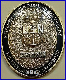 Navy Information Operations Command NIOC Misawa CMDCM NSA Navy Challenge Coin