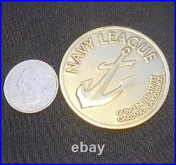 Navy League Of The United States Of America Oakland, Ca Council Coin Antique