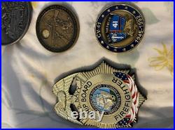 Navy Marine Plaque Buckle Challenge Coins Mixed Lot 7 Navy Marine Plaque Buckle Challenge Coins Mixed Lot 7