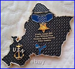 Navy Middle Pacific Commander Medal Of Honor Coin