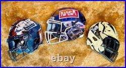Navy Midshipmen Football Jolly Rogers NASA Old Ironside 3 Challenge Coin CPO set