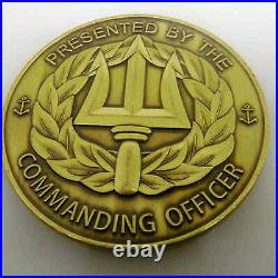 Navy Reserve Center Raleigh Trained And Ready Challenge Coin