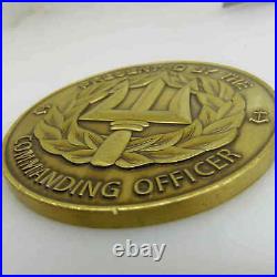 Navy Reserve Center Raleigh Trained And Ready Challenge Coin