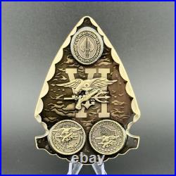 Navy SEAL Arrowhead The Tribe Commemorative Challenge Coin NSW DEVGRU SOCOM