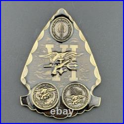 Navy SEAL Arrowhead The Tribe Commemorative Challenge Coin NSW DEVGRU SOCOM