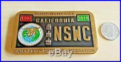 Navy SEAL NSW Special Warfare Command Chief Petty Officers Challenge Coin