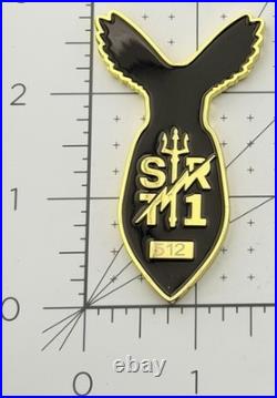 Navy SEAL SRT-1 Special Reconnaissance Team One Serialized Challenge Coin