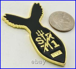 Navy SEAL SRT-1 Special Reconnaissance Team One Serialized Challenge Coin